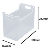 ナカバヤシ　ファイルボックス　半透明　EW04　A4　FB-EW04 背幅162mm