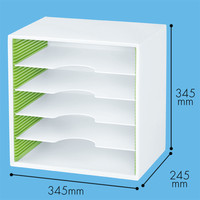 マルチモジュールファイルスタンド2　スクエア　3個　RFLC2-SQGN　アール・エフ・ヤマカワ　  オリジナル