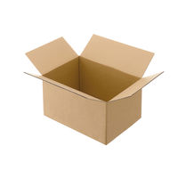 【120サイズ】現場のチカラ エコノミータイプ 軽梱包用ダンボール 外寸：幅490×奥行350×高さ270mm 1セット（60枚：20枚×3） オリジナル