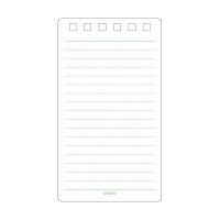 ダイヤメモ　S　黒　19001-011　デザインフィル　（直送品）