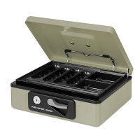 プラス　小型手提金庫　エルグレー　CB-050G　LGY　（直送品）