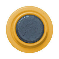 プラス　カラーマグネット　CP-020M　イエロー　1パック（6個入）（直送品）