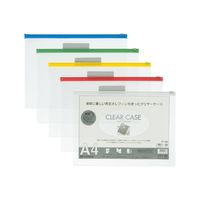 リヒトラブ クリヤーケース Fー74S A4S 赤 F-74Sアカ 1枚（直送品）