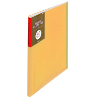 プラス シンプルクリアーファイル20P FC-220SC OR 1冊