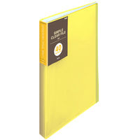 プラス シンプルクリアーファイル40P FC-240SC YL 1冊