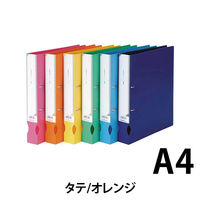 ビュートン　Dリングファイル　43mm　IDF-A4W-OR　オレンジ　（直送品）