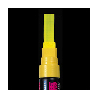 レイメイ藤井　蛍光ボードマーカー極太　黄　LBM482Y　（直送品）