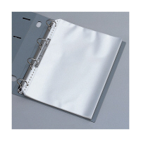 セキセイ　ロックリングファイル　D型4穴　A4タテ　背幅43mm　グレー　F-534-62（直送品）