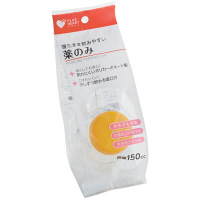 オオサキメディカル プラスハート薬のみ 介護 薬のみ器 吸い飲み 吸いのみ  オレンジ1個入 74730 1個