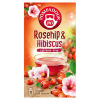 【ノンカフェイン】ポンパドール ローズヒップ＆ハイビスカス 1セット(20バッグ×3箱)【ティーバッグ】