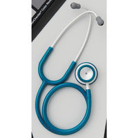 松吉医科器械 Spirit聴診器 ナーシング CKーA601DP(ティール) 24360504 1本 24-3605-04（直送品）