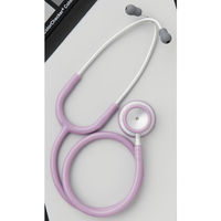 松吉医科器械 Spirit聴診器 ナーシング CKーA601DP(ラベンダー) 24360508 1本 24-3605-08（直送品）