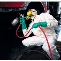 【防護服】 日本製紙クレシア KleenGuard クリーンガードCX ツナギ服Lサイズ 68210 白 1着