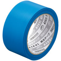 現場のチカラ 養生テープ 青 幅50mm×長さ25m アスクル 1セット（5巻入）  オリジナル