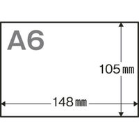 アスクル領収証用紙 A6 白色 無地 1箱（1000枚入）  オリジナル