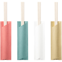 割り箸用袋 白無地 1袋（500枚入）