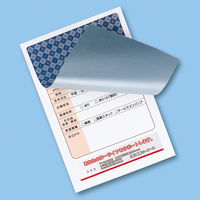 サンワサプライ　貼り直しができる目隠しシール（1面付）90×138mm　JP-HKSEC10　1冊（20枚入）（直送品）