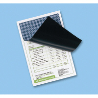 サンワサプライ　一度だけはがせる目隠しシール（1面付）　100×148mm　JP-HKSEC8　1冊（20枚入）