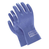 【耐油手袋】 エステー モデルローブ ニトリルモデル No.600 ブルー L 1セット（10双：1双入×10袋）