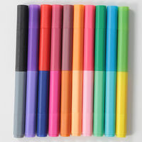 無印良品 水性六角２色ツインペンセット １０本セット（２０色） 良品計画