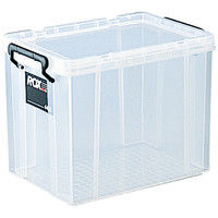 【フタ式収納】　天馬　 ロックス　440L　クリア　幅30.0×奥行44.0×高さ32cm　1箱（6個入）