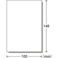 エーワン（A-one）布プリ のびる アイロン接着タイプ インクジェット シール はがきサイズ ノーカット 3シート  33631