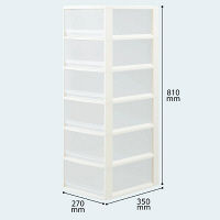 天馬　プロフィックス　ルームケースプチ　レターケース　A4深型6段