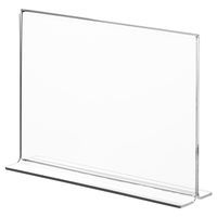 アスクル　両面用T型カード立て　サインホルダー　A6横　1個　 オリジナル