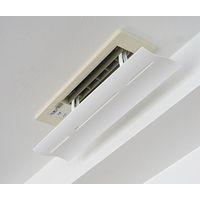 ダイアン・サービス　エアーウィング スリット ライン型吹出口用 省エネ エアコン風よけコントロールAW12-021-02