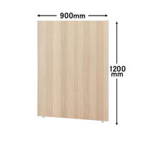 トーカイスクリーン MSパネル 木目調パネル ナチュラル 高さ1200×幅900mm MSW-1209Nr 1枚 日本製 連結式パーテーション