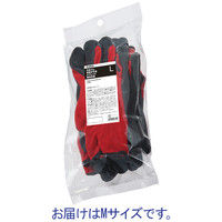 【天然ゴム背抜き手袋】 アトム 「現場のチカラ」 タフレッド 簡易包装5双組 1470-5P M 1袋（5双入）  オリジナル