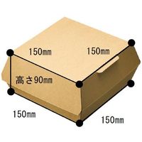 ランチボックス 未晒し LL 1箱（150枚：25枚入×6袋）