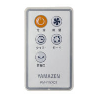 YAMAZEN（山善） 35cm壁掛け式扇風機　リモコン付　 YWX-K354（W）