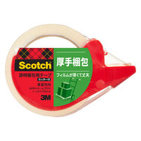 スリーエム(3M) スコッチ 透明梱包用テープ OPP カッター付 重量物 0.09mm厚 補修 幅48mm×長さ50m 150巻 315DSN