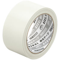 現場のチカラ 養生テープ 無包装 半透明 幅50mm×長さ25m アスクル 1セット（90巻入）  オリジナル