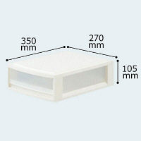 天馬　プロフィックス　ルームケースプチ　レターケース　A4浅型1段　4個