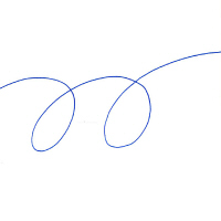 ボールペン替芯　サラサドライ単色用　0.4mm　青　10本　RJLV4-BL　ゼブラ