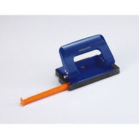 コクヨ　穴あけパンチ　2穴　位置合わせ・穴あけが楽なラクアケ　17枚あけ（ハンディタイプ）　ブルー　青　PN-G17B　1個