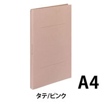 コクヨ　ガバットファイル　背幅伸縮　A4タテ　ひもなし　1-100mmとじ　2穴　ピンク　フ-90P　1セット（30冊）