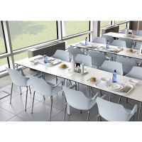 チェラントラ（Cerantra）　アーム付スタッキングチェア　ベスパ2　ホワイト　（取寄品）