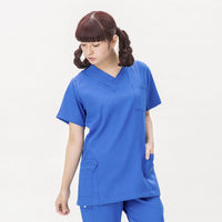 サーヴォ スクラブ（男女兼用） コバルトブルー SS ST-404-CB 1枚（直送品）