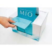 ビー エス エーサクライ　デンタルエプロン　ミオ　100枚　ブルー　7601　1箱