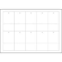 ササガワ タカ印 プリンタ対応タグ 大 白 44-7100 1袋（30シート入（1シート10枚付））