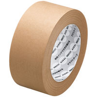 【ガムテープ】 現場のチカラ 油性インクで文字が書けるクラフトテープ 無包装 幅50mm×長さ50m 茶 1セット（1000巻） アスクル  オリジナル