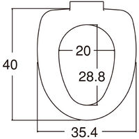 パナソニック エイジフリー ポータブルトイレ座楽背もたれ型SP 標準便座 VALSPTSPBE 1台 T0044