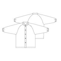 トンボ キラク 前開きニットシャツ グリーン M CR818-46-M 1枚