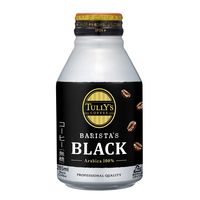 【缶コーヒー】伊藤園 タリーズコーヒー BARISTA'S BLACK（バリスタズ ブラック）無糖 285ml ホット＆コールド 1セット（48缶）