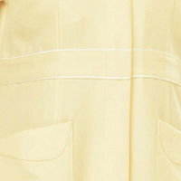 AITOZ（アイトス） パイピングワンピース（ナースワンピース） 半袖 レモンイエロー LL 861364-119　白衣（直送品）