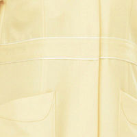 AITOZ（アイトス） パイピングワンピース（ナースワンピース） 半袖 レモンイエロー 4L 861364-119　白衣（直送品）