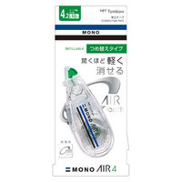 トンボ鉛筆 修正テープモノエアーつめ替え式4 CT-CAX4 1セット(10個:5個入×2箱)